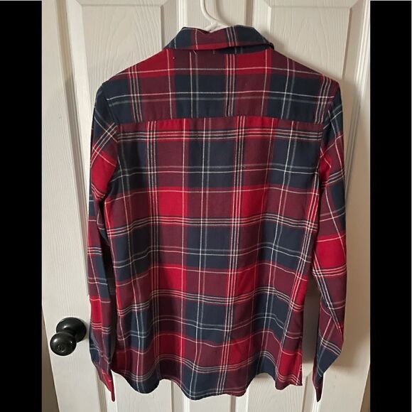 đâwomen'sâplaidâflannel shirt - Picture 4 of 5